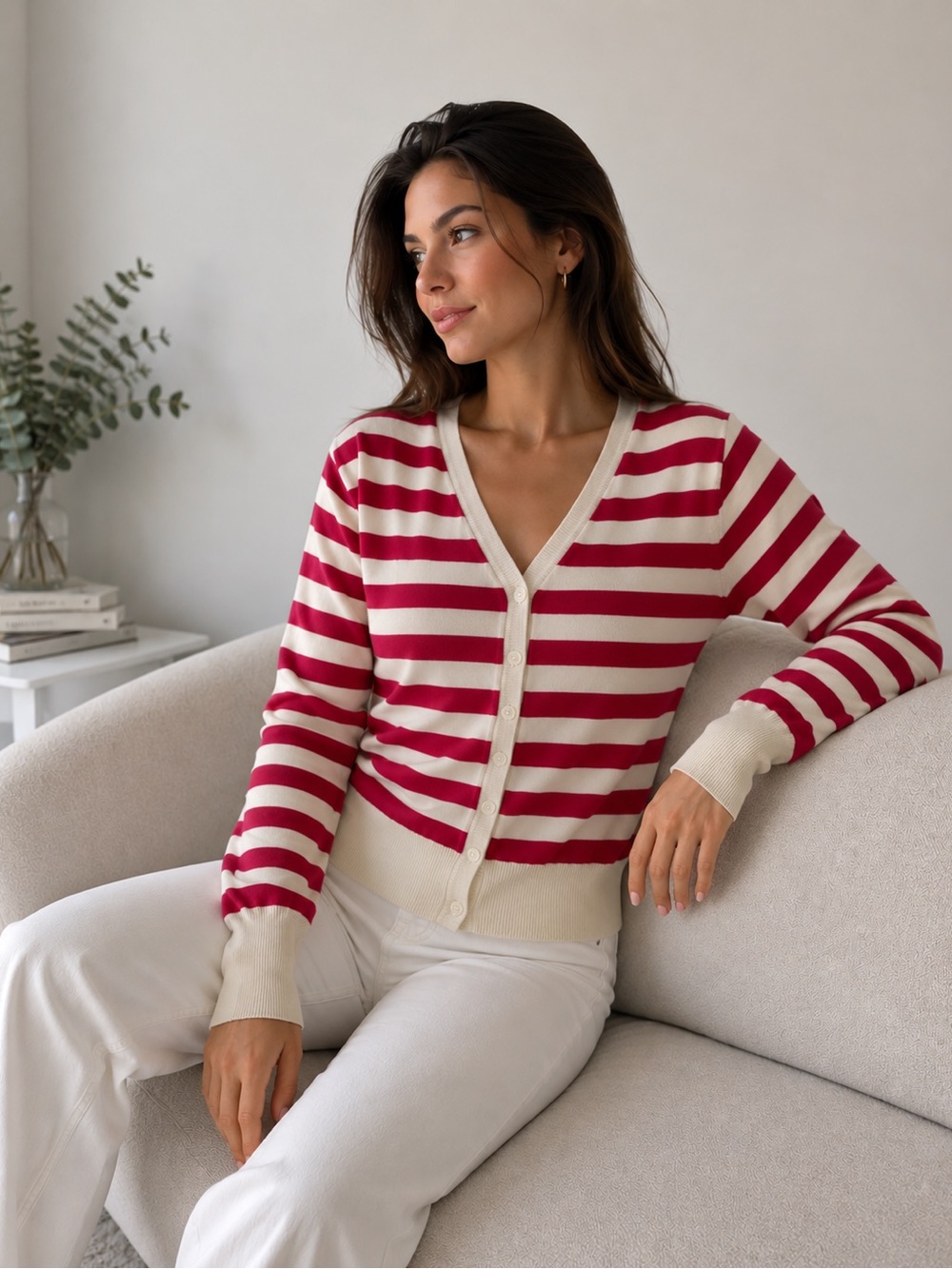 Ambiance V-Neck Cardigan